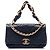 Chanel Black Quilted Lambskin Chain More Flap Nero
