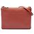 Céline Celine Trio Crossbody Large in pelle di agnello rossa Rosso