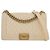 Chanel White Old Medium Quilted Caviar Boy Flap Blanco Crudo