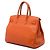 Hermès Orange Togo Birkin Retourne 35 Arancione - vista 2
