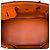 Hermès Orange Togo Birkin Retourne 35 Arancione - vista 4