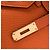 Hermès Orange Togo Birkin Retourne 35 Arancione - vista 5