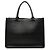 Dior Book Tote Medium de piel grabada negra Negro