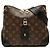 Louis Vuitton Brown Monogram Odeon PM Braun