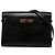 Autre Marque Borsa a spalla Manhattan Saint Laurent nera media in pelle embossed croc lucida
