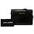 Autre Marque Borsa a spalla Manhattan Saint Laurent nera media in pelle embossed croc lucida - vista 6