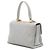 Borsa Chanel Trendy Spirit Top Handle in pelle d'agnello grigia Medium Marrone Grigio - vista 2