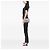 Borsa Chanel Trendy Spirit Top Handle in pelle d'agnello grigia Medium Marrone Grigio - vista 6