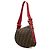 Borsa Hobo Fendi Brown Zucca Canvas Oyster - vista 2