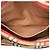 Borsa Burberry Beige Haymarket Check Canvas - vista 7