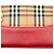 Borsa Burberry Beige Haymarket Check Canvas - vista 8