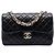 Chanel Black Medium Quilted Lambskin Westminster Pearl Flap Schwarz