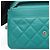 Cartera Chanel Blue CC Quilted Lambskin Wallet On Chain Azul Azul marino - vista 11