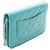 Cartera Chanel Blue CC Quilted Lambskin Wallet On Chain Azul Azul marino - vista 2