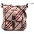 Burberry Pink Nova Check Canvas Blue Label Candy Crossbody