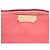 Burberry Pink Small Grain Check Embossed Leather Chichester Crossbody Rosa - vista 5