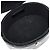 Chanel CC gesteppte runde Vanity Clutch aus schwarzem Lackleder mit Kette - Ansicht 4
