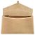 Clutch a Busta Chameleon Fendi in pelle bicolore beige - vista 3