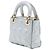 Dior Silver Mini Metallic Calfskin Cannage Supple Lady Dior Argento - vista 2