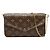 Louis Vuitton Brown Monogram Pochette Felicie