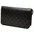 Chanel Black Small CC Quilted Lambskin Full Single Flap Nero - vista 2