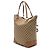 Gucci Beige Large GG Canvas GG Charm Tote - Ansicht 2