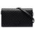 Cartera con correa Gucci Black Microguccissima Negro