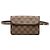 Louis Vuitton Brown Damier Ebene Florentine Pochette Marrone