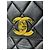Chanel Black XL CC Quilted Lambskin Square Single Flap - view 10