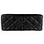 Chanel Black XL CC Quilted Lambskin Square Single Flap - view 3