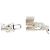 Autre Marque Bracciale Tiffany Makers Narrow Argento D'oro - vista 3