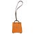 Hermès Sac Orange Accessory Bag Charm Rosso Arancione