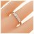 Cartier Lanieres Ring aus Weißgold Golden - Ansicht 3