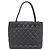 Timeless Bolsa Chanel 1804 em couro de bezerro preto - vista 2