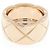 Anel largo Chanel Coco Crush Dourado - vista 2
