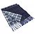 Sciarpa Louis Vuitton Monogram Gradient Tartan Blu navy