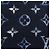 Sciarpa Louis Vuitton Monogram Gradient Tartan Blu navy - vista 4