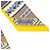 Hermès Hermes Twilly Colliers de Chiens Scarf Multicolore Giallo - vista 4