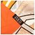 Hermès Hermes Carre 70 Quadrige Schal Mehrfarben Orange - Ansicht 9