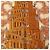 Hermès Hermes Carre 90 Rivers of Babel Schal Braun - Ansicht 2