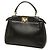Fendi Peekaboo Mini Handtasche Schwarz - Ansicht 2
