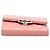 Portafoglio tri-fold Chanel Matelassé in pelle rosa - vista 3