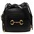 Borsa a secchiello Gucci Horsebit 1955 Nero