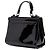 Dolce & Gabbana Schultertasche aus schwarzem Lackleder - Ansicht 2