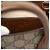 Borsa Gucci GG Supreme Interlocking G Marrone - vista 5