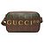 Pochete Gucci 100th Anniversary em couro marrom
