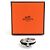 Ring Hermès Anello Band Tourni Tresse Hermes Nero Argento - vista 8