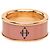 Hermès Hermes Ring mit Emaille-Band in Roségold Golden