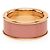 Hermès Hermes Ring mit Emaille-Band in Roségold Golden - Ansicht 3