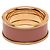 Hermès Hermes Ring mit Emaille-Band in Roségold Golden - Ansicht 4